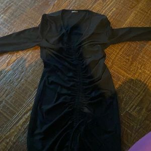 Black dress worn once bought from SHEIN